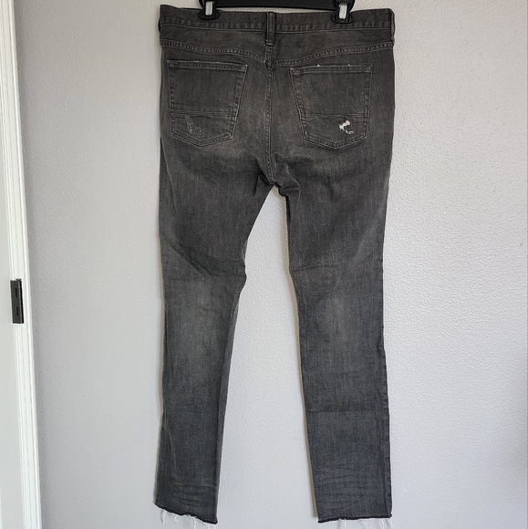 Pacsun Mens Patches Distressed Skinny Jeans/ Size 33X32 - Picture 3 of 13